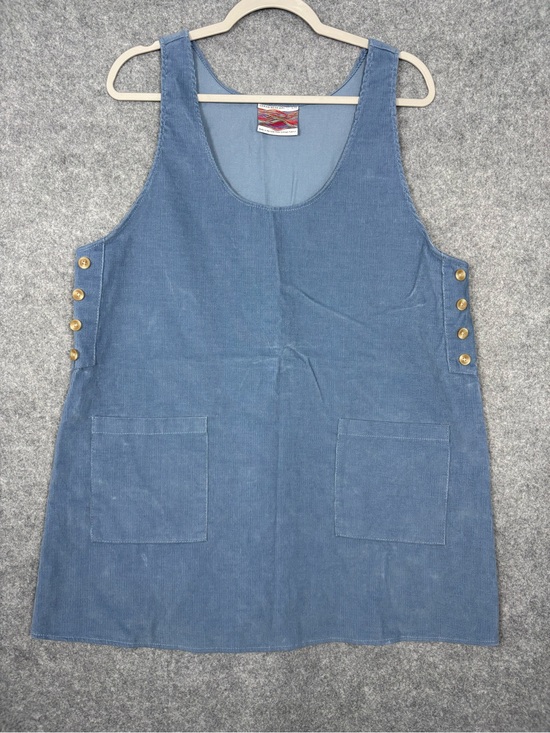 Urban Renewal Dresses & Skirts - Urban Renewal L Blue Corduroy Vintage Fabric Mini Dress